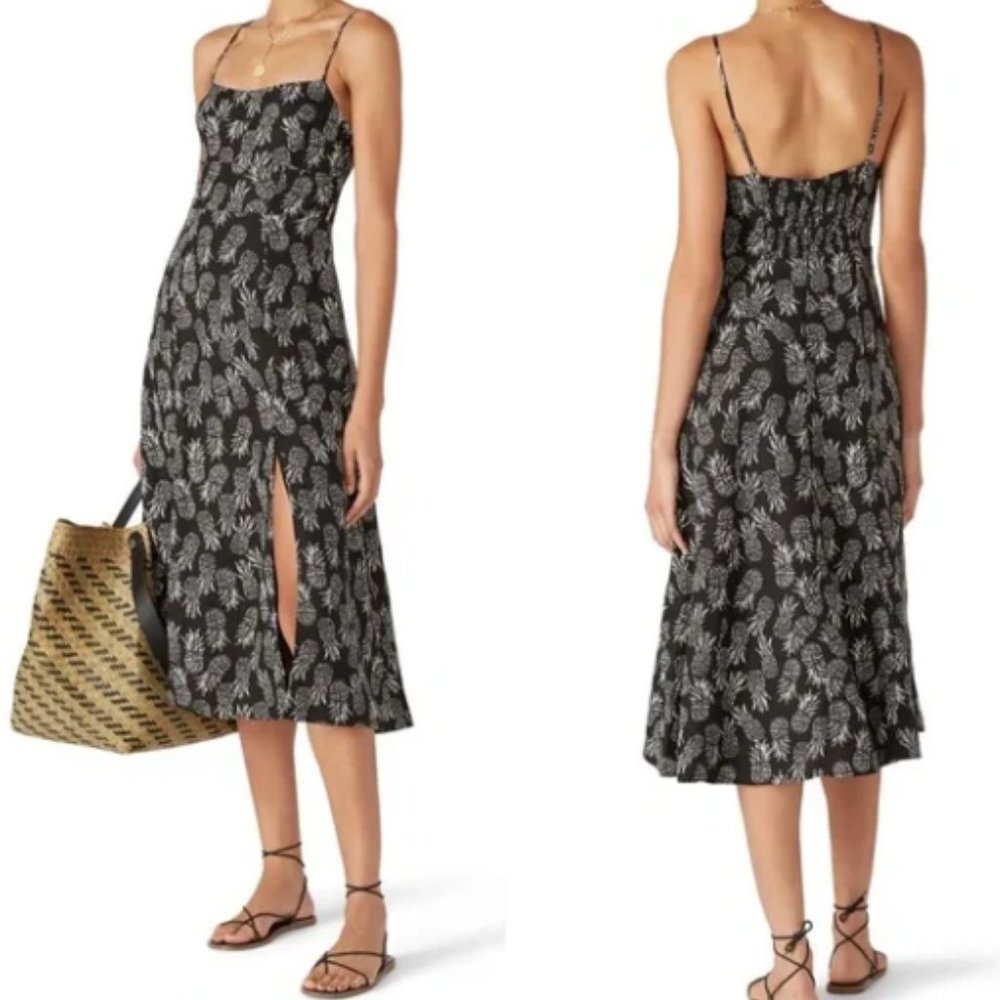 ASTR The Label Keilani fruit midi dress, L